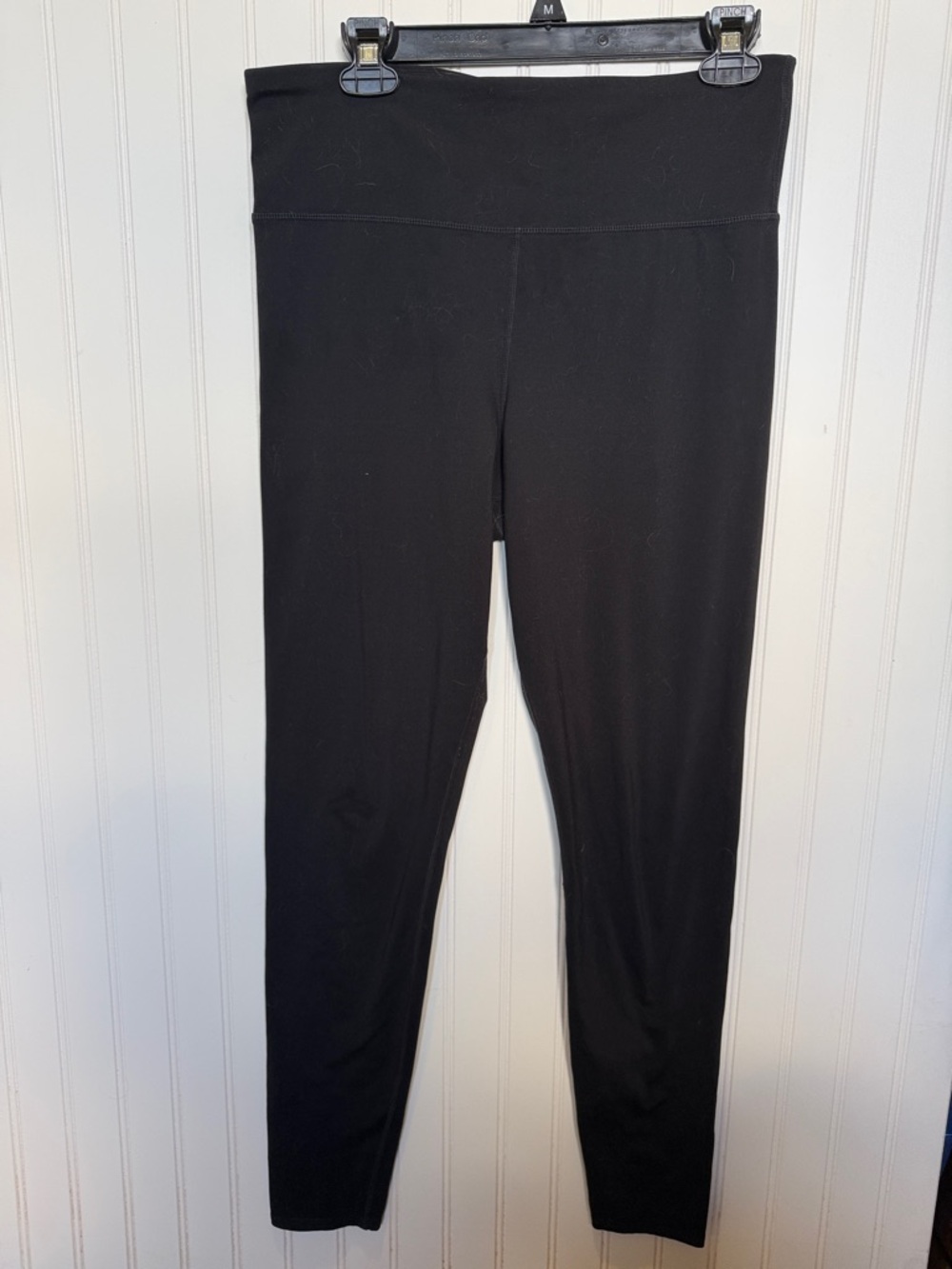 GAP Black Studio Sky High Leggings large l tall long